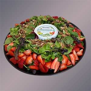 Strawberry Gorganzola salad