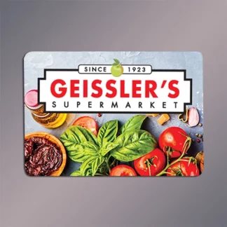 Geisslers gift card