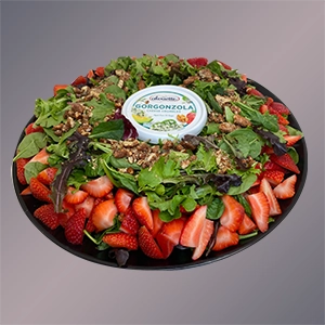 Strawberry Pecan Gorganzola Salad Platter